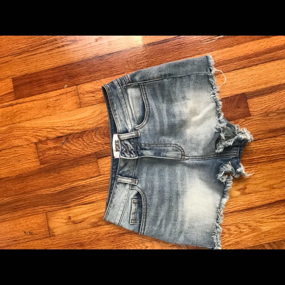 PINK cut off shorts